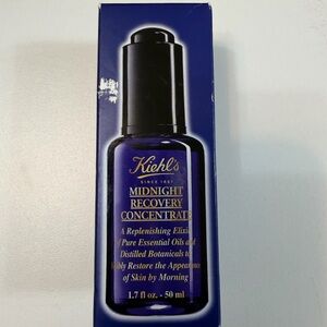 NEW NIB Kiehls Midnight Recovery Concentrate Moisturizing Face Oil Serum